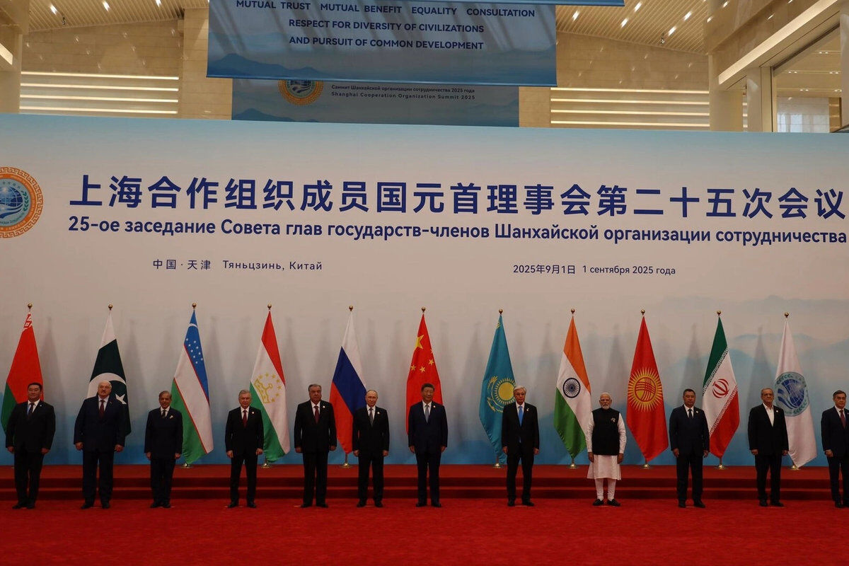 Erdoğan Tianjin’deki ŞİÖ Zirvesi’nde